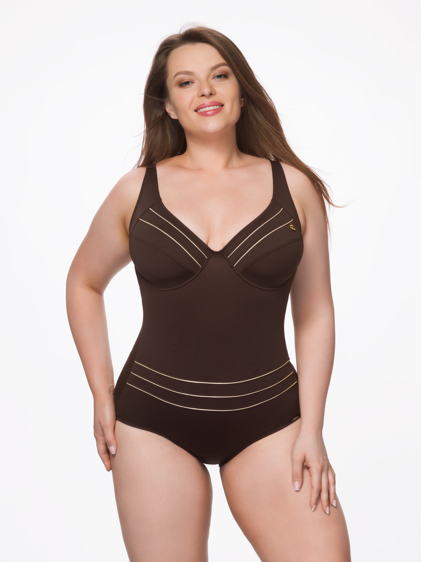 Maudymosi kostiumas 3045 Brown